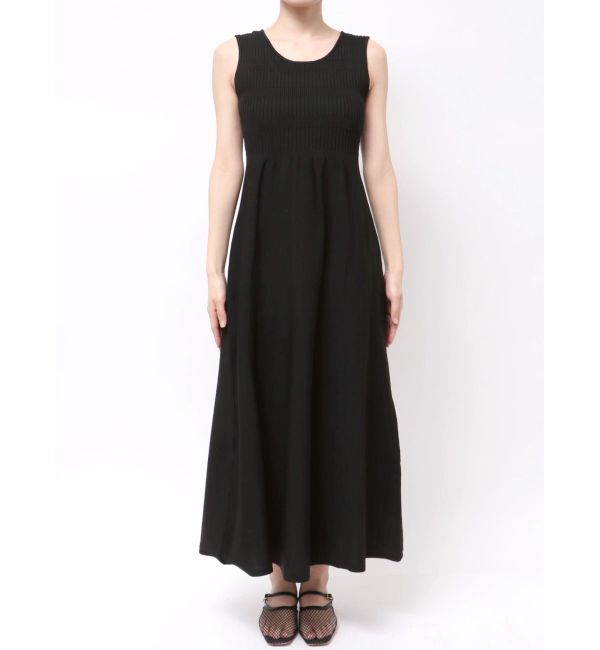 LAGUNAMOON「カラーカーデフォルムニットワンピース」|ワンピース|