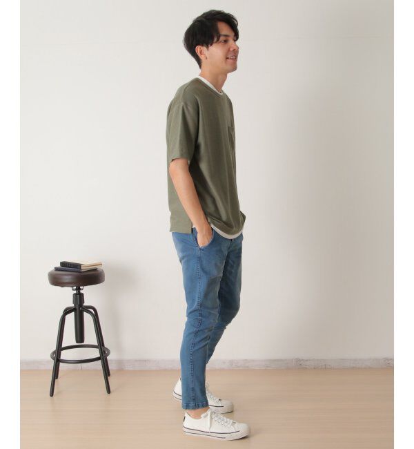 ikka「【2点セット】リップルTシャツインナーセット」|Tシャツ・カットソー|