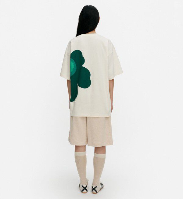 Marimekko「Nopeus Unikko Placement Tシャツ」|シャツ・ブラウス|