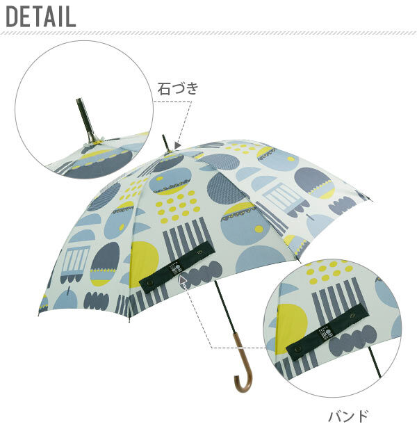 BACKYARD FAMILY「傘 レディース 通販 長傘 おしゃれ 丈夫 折れにくい 手開き 手動 軽量 軽い 60cm 8本骨」|傘|