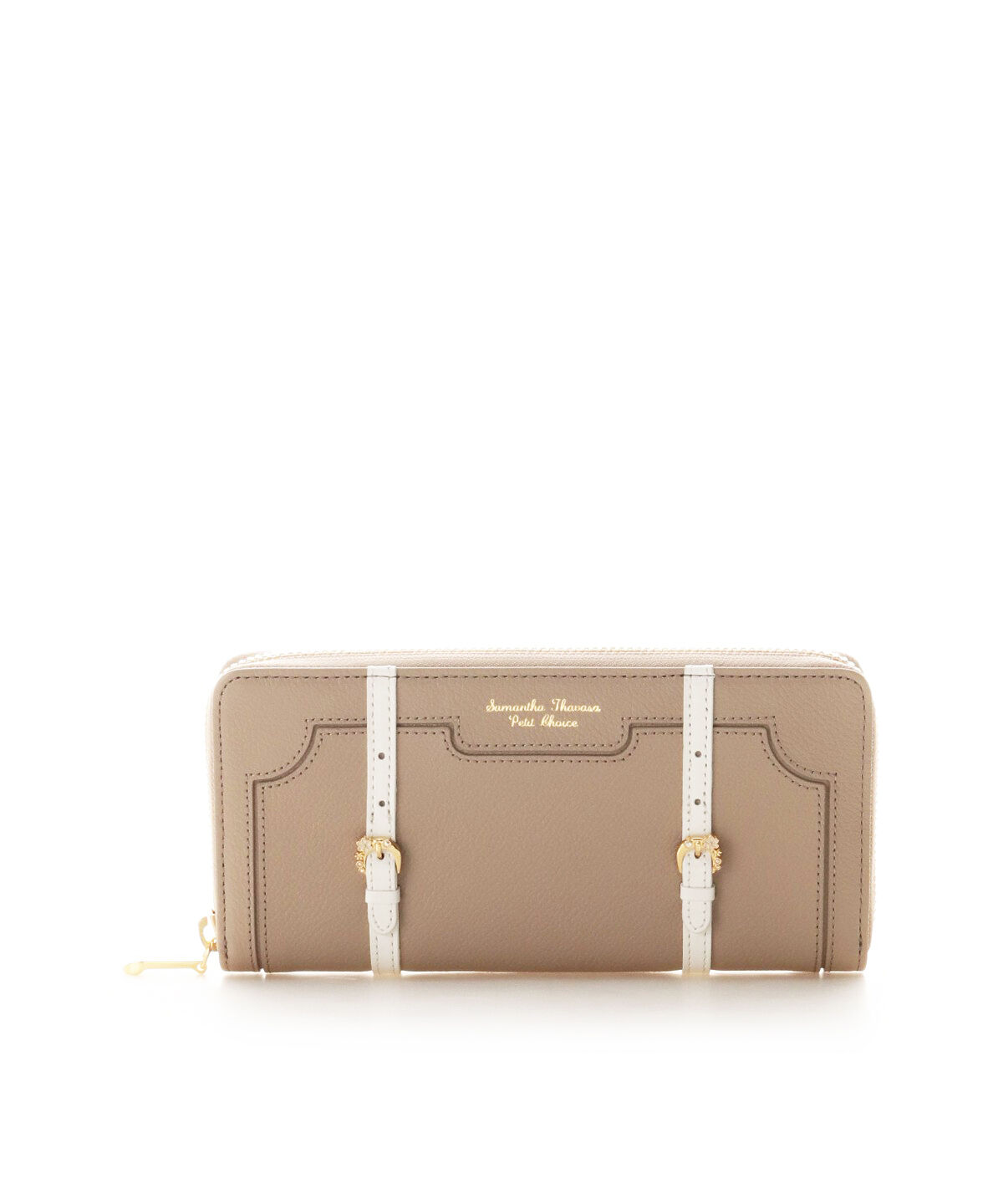 Samantha Thavasa Petit Choice「トロッターケースモチーフ 長財布」|財布|ブラウン