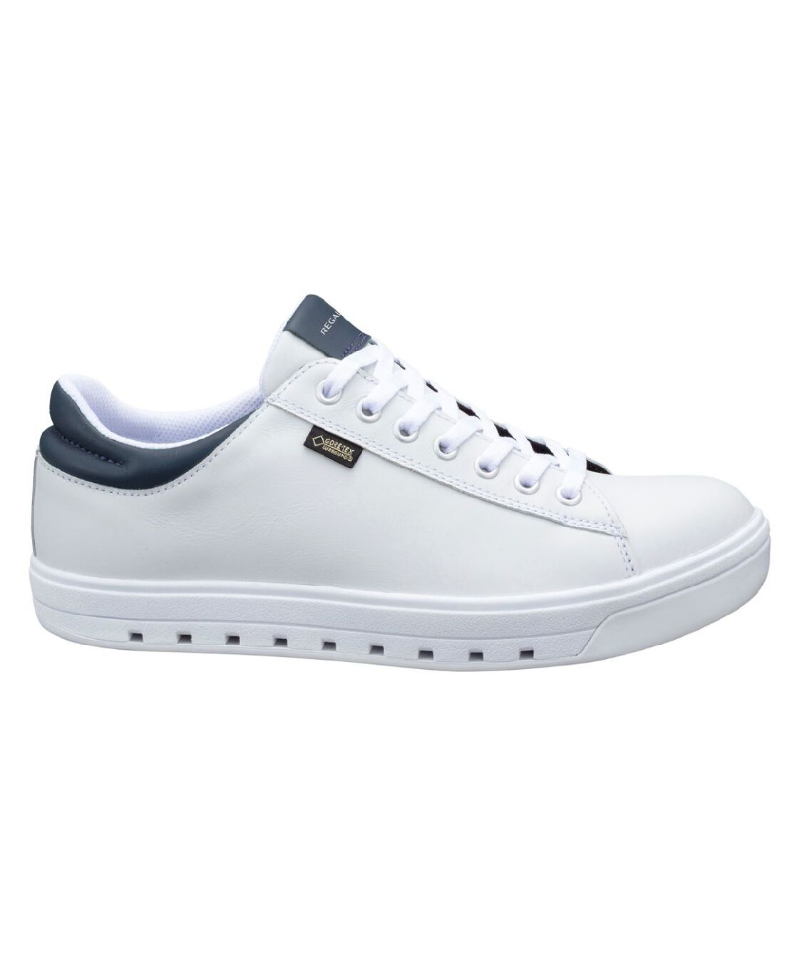 REGAL SHOES「REGAL　【新色追加】コートスニーカー（GORE-TEX SURROUND(R) フットウェア）　商品コード：51DLBD」|スニーカー|ホワイトネイビー