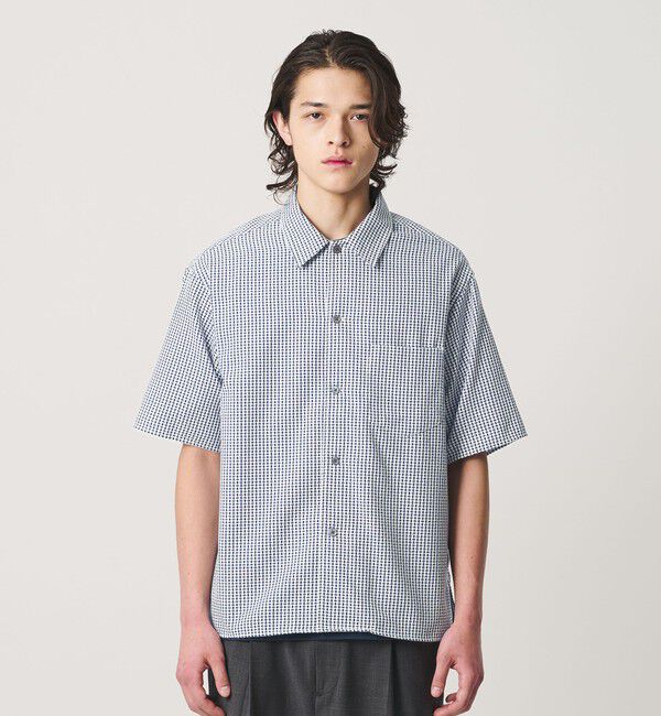 BEAUTY&YOUTH UNITED ARROWS「コクーン ドビー キャンプカラー シャツ GRANDE型」|シャツ・ブラウス|