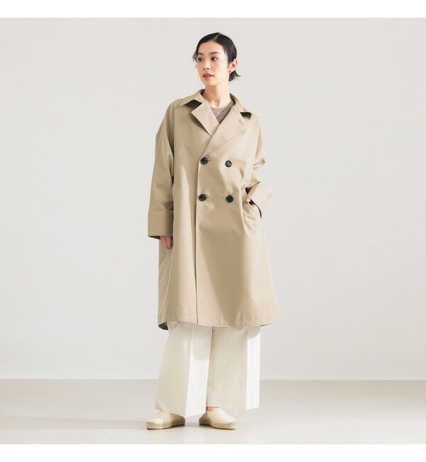 Demi-Luxe BEAMS 「TICCA / テント トレンチコート」|ダッフルコート|BEIGE