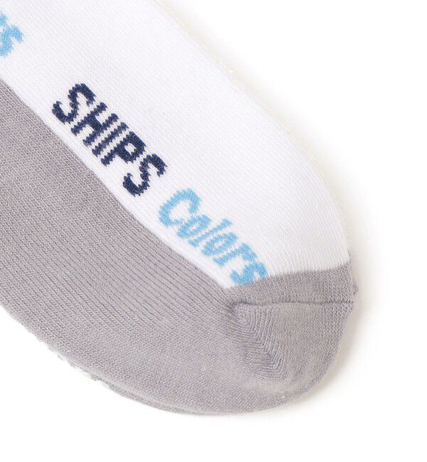 SHIPS Colors 「SHIPS Colors:ロゴ 3ピース ソックス（KIDS）」|ソックス|