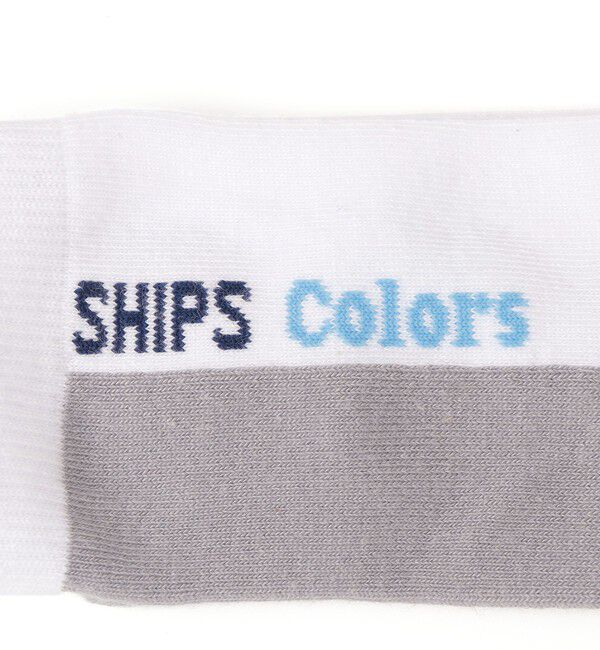 SHIPS Colors 「SHIPS Colors:ロゴ 3ピース ソックス（KIDS）」|ソックス|