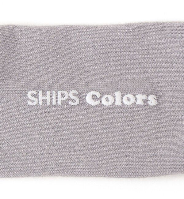 SHIPS Colors 「SHIPS Colors:ロゴ 3ピース ソックス（KIDS）」|ソックス|