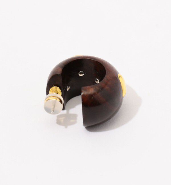 TOMORROWLAND GOODS「LIZZIE FORTUNATO CACIA ウッドピアス」|ピアス|