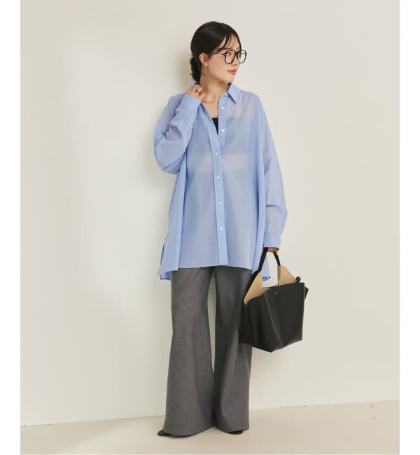 Plage「Sheer Tent Line シャツ」|シャツ・ブラウス|
