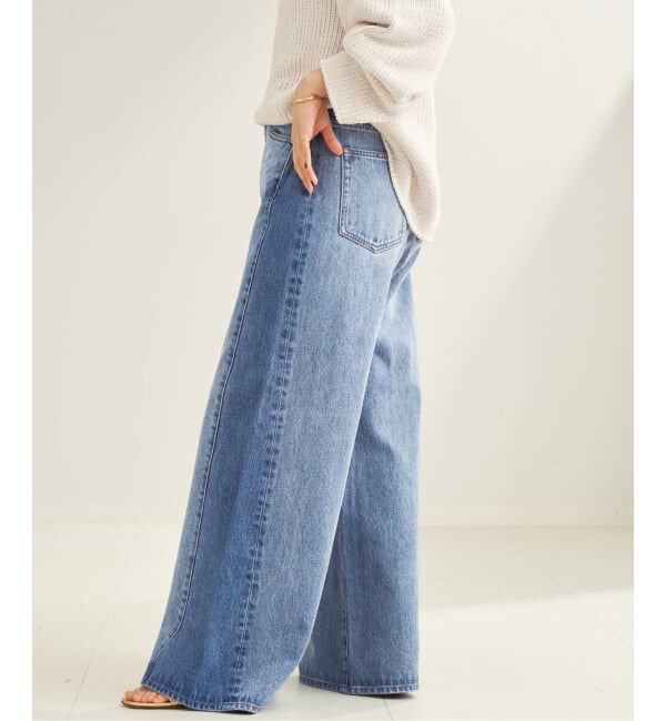 Plage「《追加》REMAKE WIDE DENIM パンツ」|デニム|