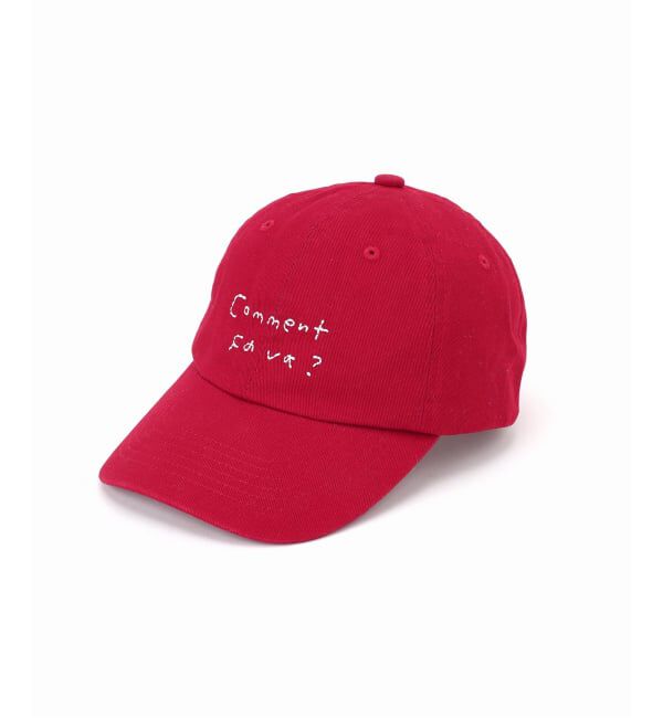 SLOBE IENA「Lundi SLOBE別注 ロゴCAP」|キャップ・キャスケット|