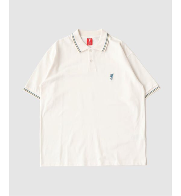 Liverpool FC「【Liverpool FC / リバプール FC】 LINE POLO SH」|Tシャツ・カットソー|ホワイト