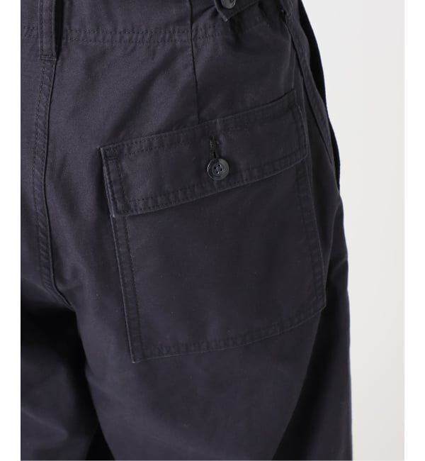 U by SPICK&SPAN「《予約》バレルレッグルーズベイカーパンツ」|カーゴ|