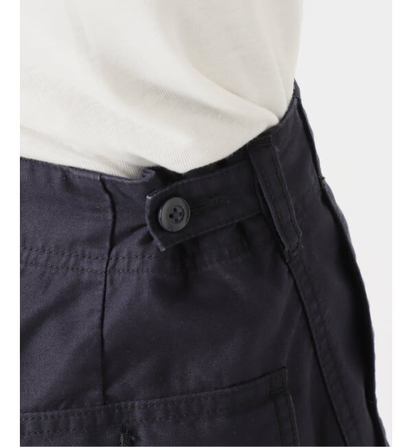 U by SPICK&SPAN「《予約》バレルレッグルーズベイカーパンツ」|カーゴ|