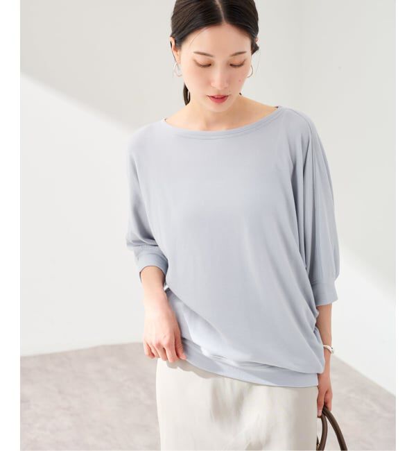 FRAMeWORK「≪予約≫シアー裏毛ドレーププルオーバー」|Tシャツ・カットソー|