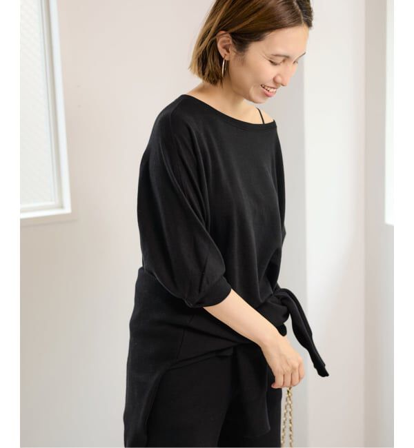 FRAMeWORK「≪予約≫シアー裏毛ドレーププルオーバー」|Tシャツ・カットソー|