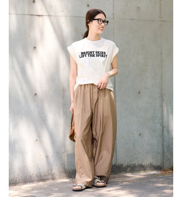 FRAMeWORK「フロッキーロゴT-SHIRT」|Tシャツ・カットソー|