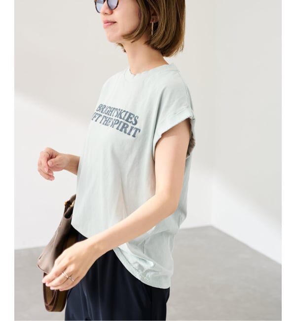 FRAMeWORK「フロッキーロゴT-SHIRT」|Tシャツ・カットソー|