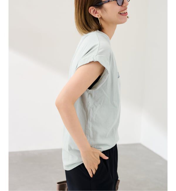 FRAMeWORK「フロッキーロゴT-SHIRT」|Tシャツ・カットソー|