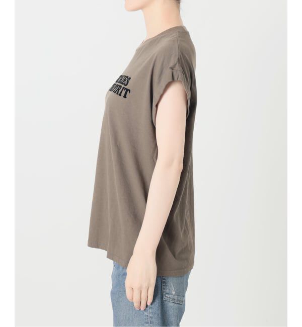 FRAMeWORK「フロッキーロゴT-SHIRT」|Tシャツ・カットソー|