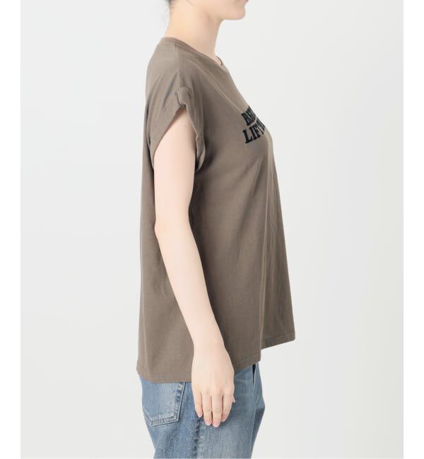 FRAMeWORK「フロッキーロゴT-SHIRT」|Tシャツ・カットソー|