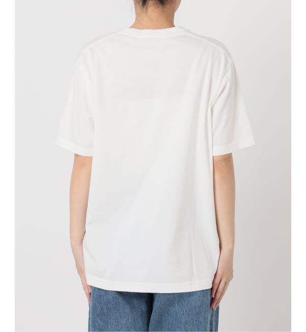 U by SPICK&SPAN「《予約 / 汗染み防止 / 接触冷感 》NANO-SHEER/ZERO レターロゴTEE」|Tシャツ・カットソー|