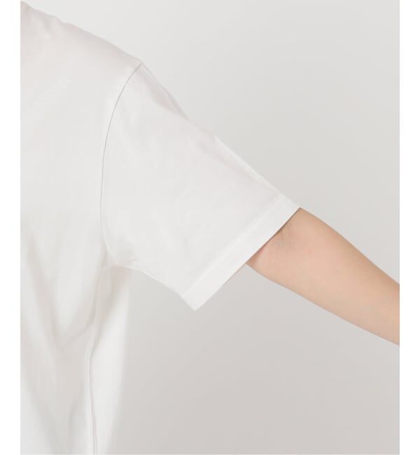 U by SPICK&SPAN「《予約 / 汗染み防止 / 接触冷感 》NANO-SHEER/ZERO レターロゴTEE」|Tシャツ・カットソー|