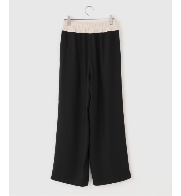 Spick and Span「ストレッチジョーゼットイージーパンツ」|スラックス|