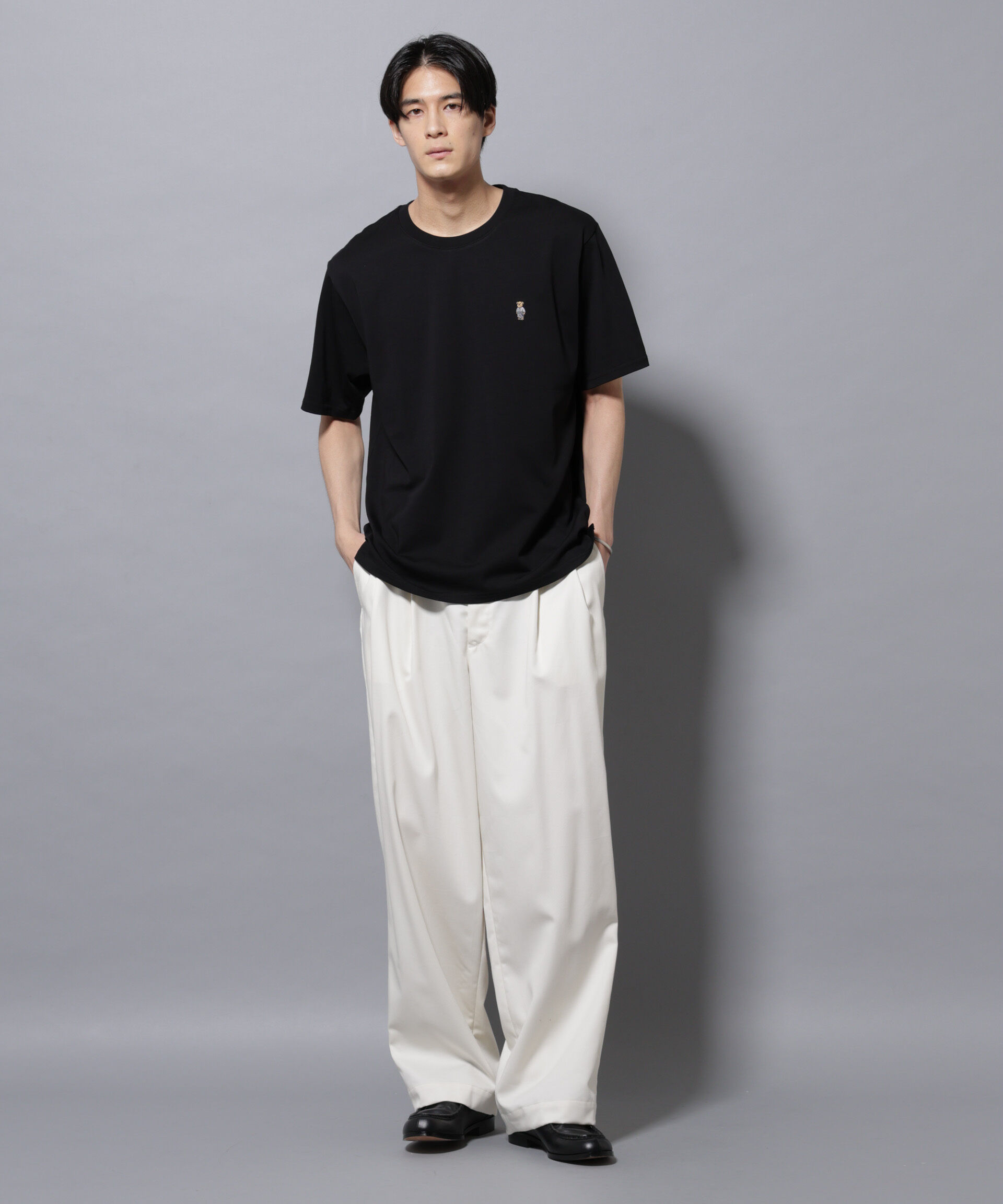 nano･universe「ナノベアTシャツ 半袖 夏服Ver.2」|Tシャツ・カットソー|