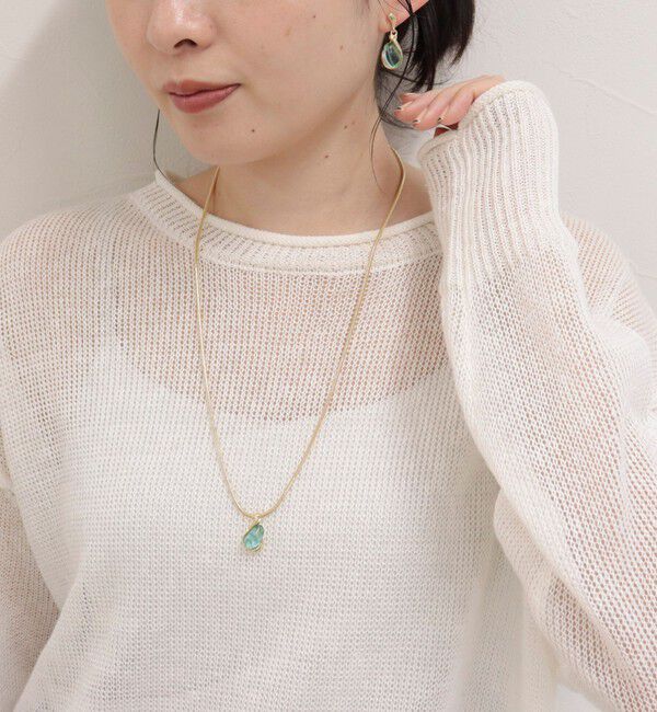 fredy emue「クリアドロップスイングピアス」|ピアス|