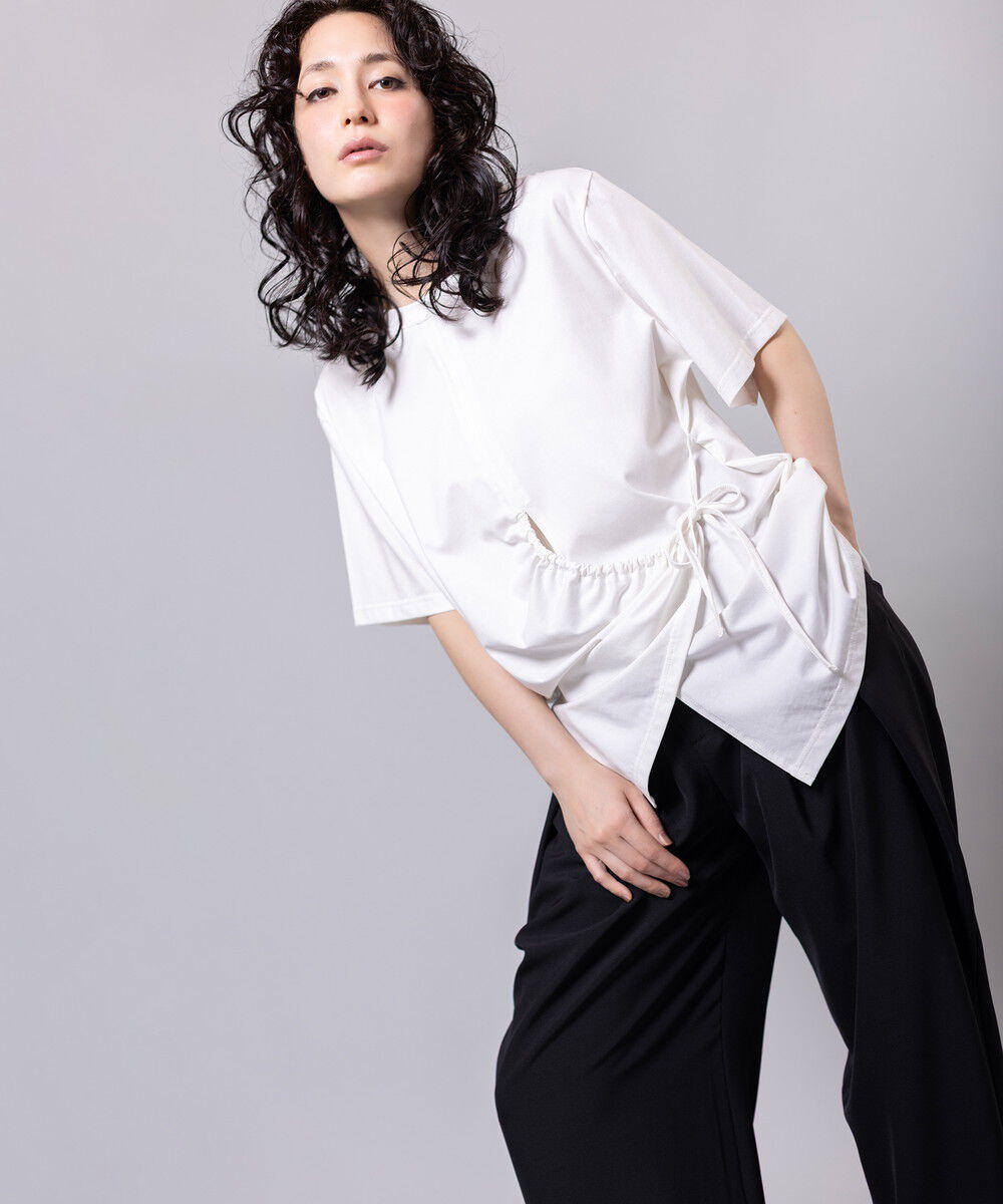  「2WAYドロストアレンジTシャツ」|Tシャツ・カットソー|
