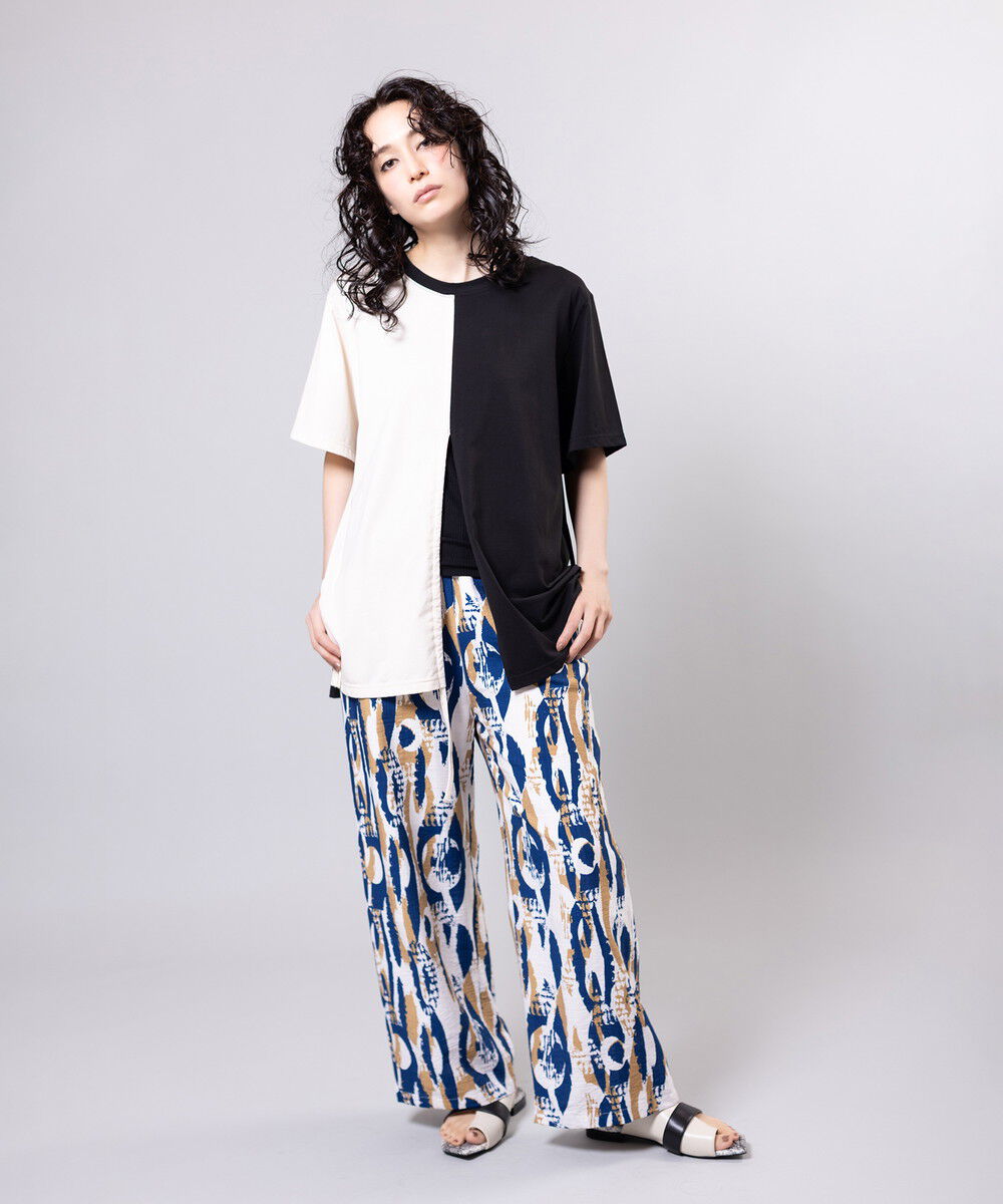  「2WAYドロストアレンジTシャツ」|Tシャツ・カットソー|