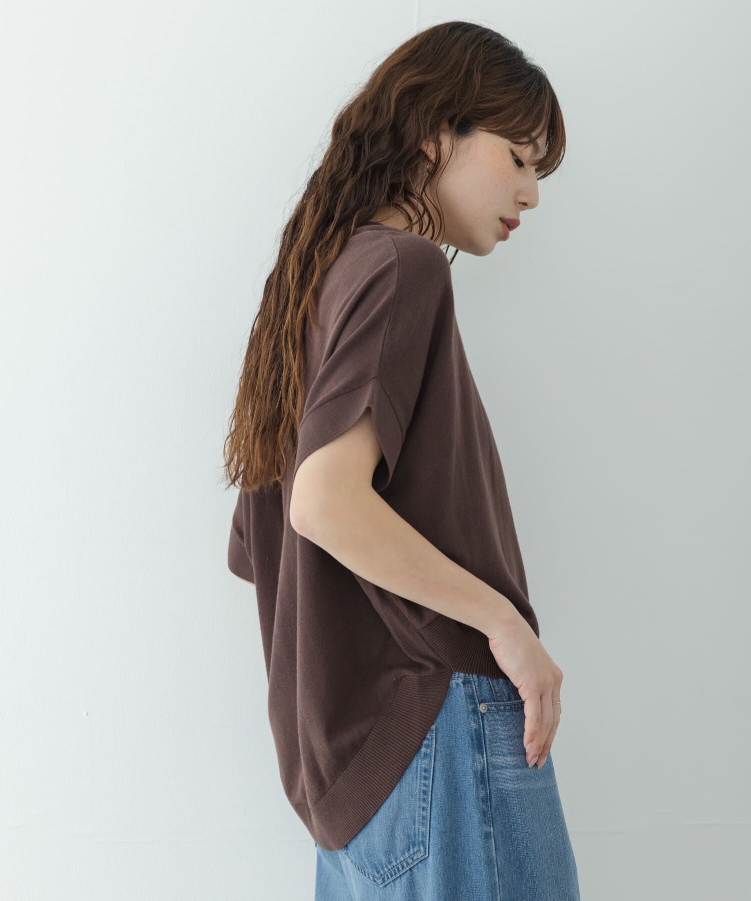 Sonny Label 「クールミストコクーンフレンチニットプルオーバー」|ニット・セーター|