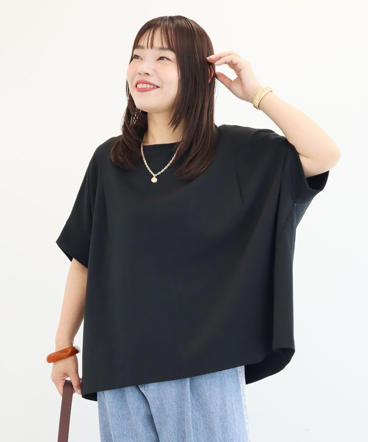 Green Parks「超冷感タック入りオーバーサイズプルオーバー」|Tシャツ・カットソー|