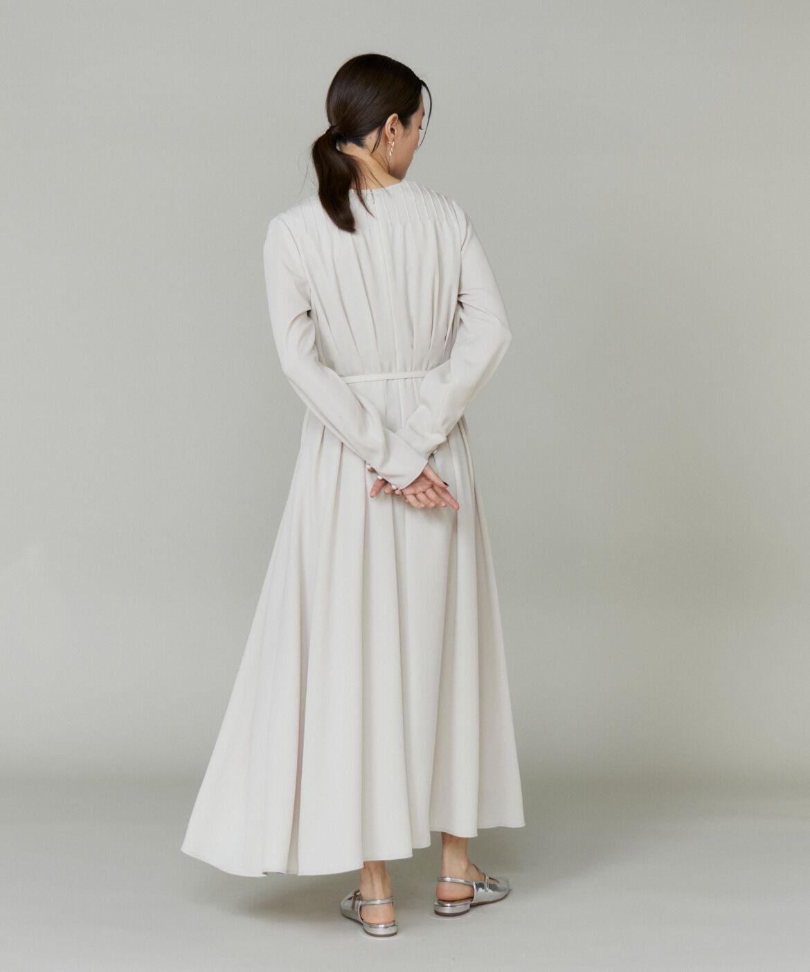 la veille by SUPERIOR CLOSET「ピンタックデザインワンピース」|ワンピース|