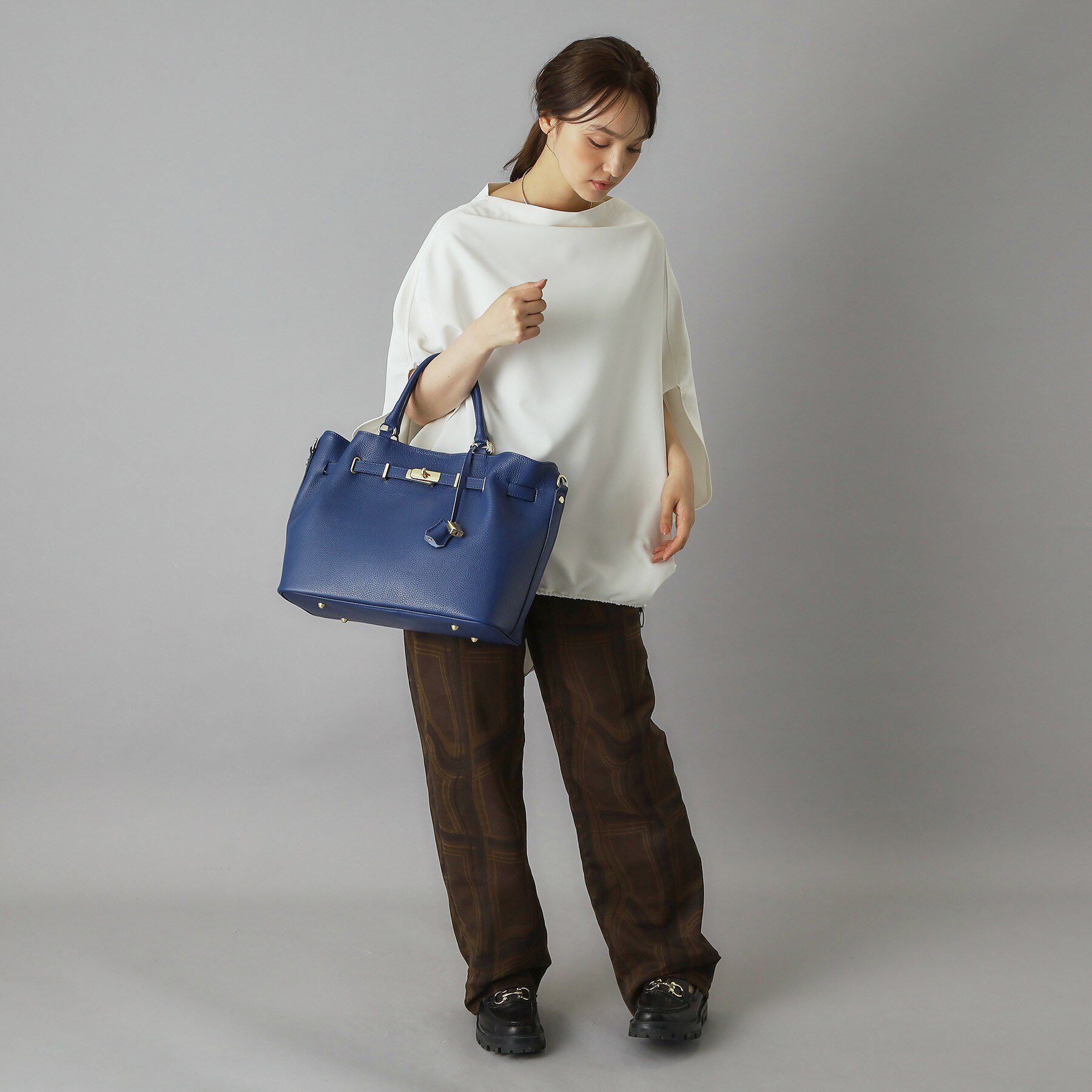 DRESSTERIOR「MILOS（ミロス）金具付きトートバッグ」|トートバッグ|