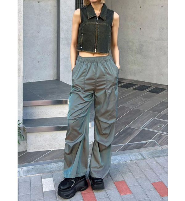 EMODA「ラスターナイロンタックパンツ」|その他|