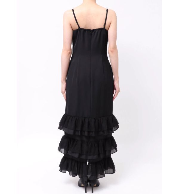 LAGUNAMOON「LADYシアージャケット&times;ティアードキャミワンピース」|ワンピース|