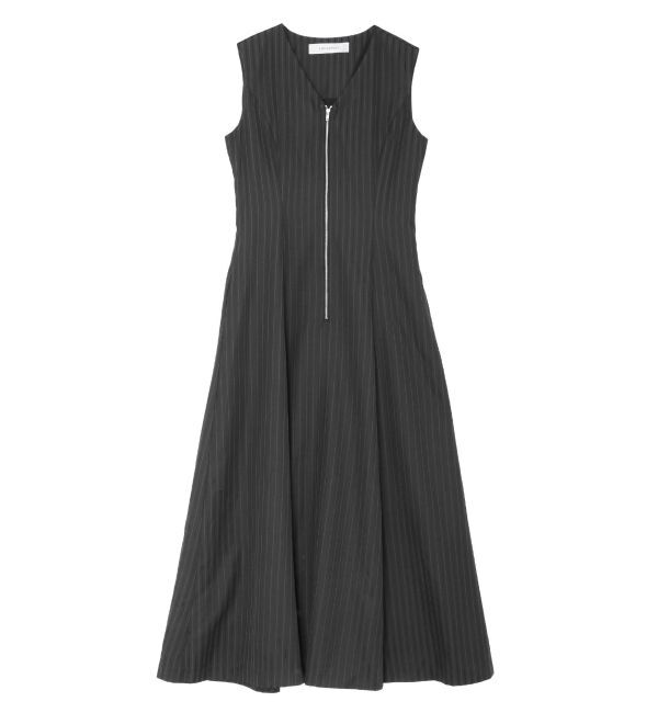 LAGUNAMOON「フロントZIPミックスカラーワンピース」|ワンピース|