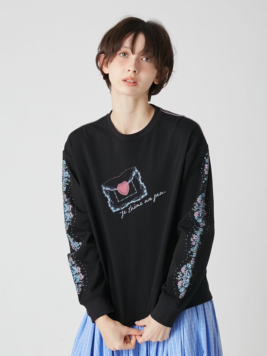 LILY BROWN「love letter ロングスリーブTシャツ」|Tシャツ・カットソー|