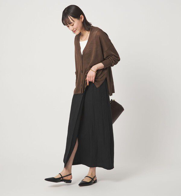 UNITED ARROWS green label relaxing「［size SHORTあり］フィブリル ナロー スカート」|タイト|
