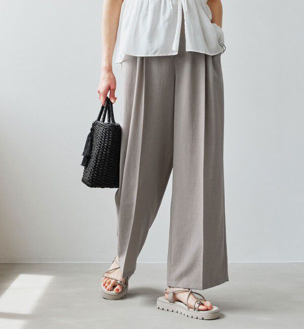 UNITED ARROWS green label relaxing「【結論シリーズ】ドライクロス ニーハイワイド マシンウォッシャブル ストレッチ 吸水速乾 通気性」|その他|