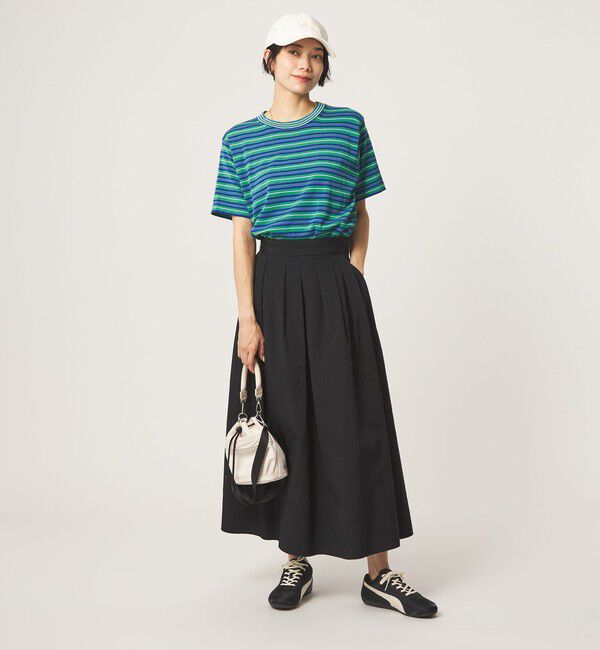 UNITED ARROWS green label relaxing「＜RYE TENDER＞ボーダー ニット Tシャツ」|ニット・セーター|