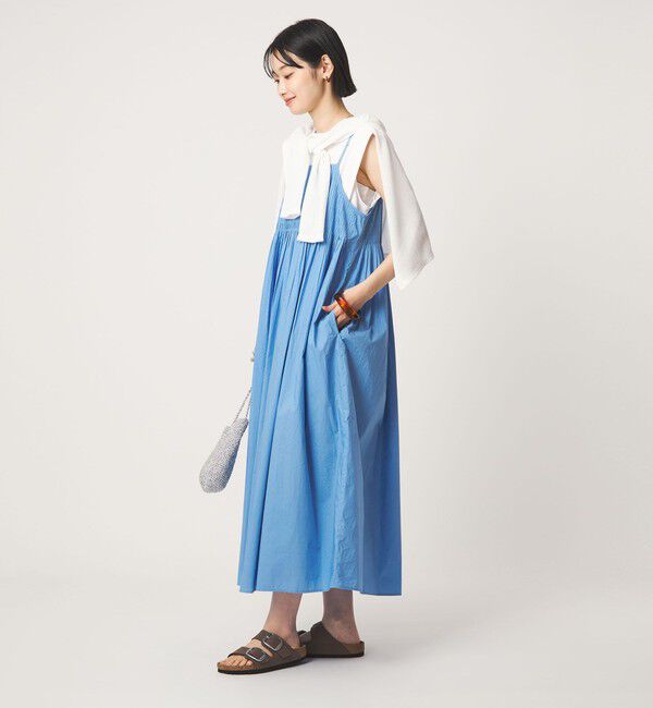 UNITED ARROWS green label relaxing「メニータック キャミソール ワンピース」|ワンピース|