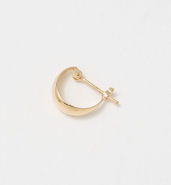 BEAUTY&YOUTH UNITED ARROWS「K10 パイプ フープピアス」|ピアス|