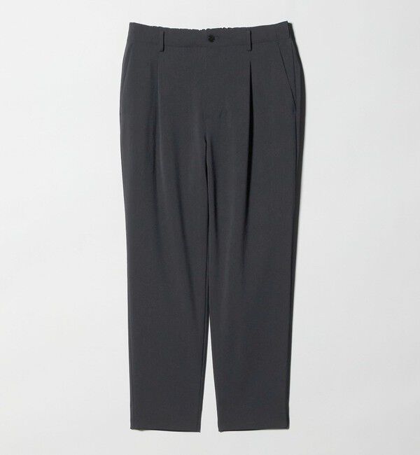 BEAUTY&YOUTH UNITED ARROWS「トリクシオン/TRIXION シャンブレー 1P テーパード スラックス NO.5 セットアップ対応 ウォッシャブル」|チノ|