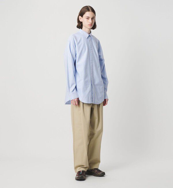 NICE WEATHER「＜NICE WEATHER＞OX ロゴシャツ」|シャツ・ブラウス|