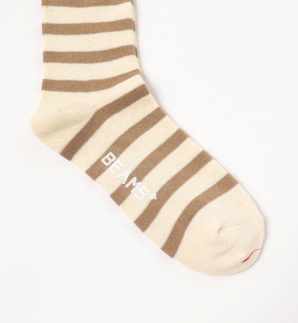 BEAMS PLUS「BEAMS PLUS / 2 Tone Stripe Socks 」|ソックス|
