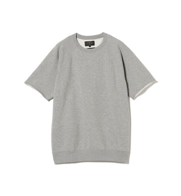 BEAMS PLUS「カット オフ ショート スリーブ スウェット シャツ」|スウェット・ジャージ|