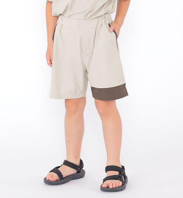 SHIPS KIDS「SHIPS KIDS:100～130cm / 〈UVカット〉ドライ ショーツ」|その他|ライトグレー